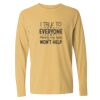 16x20 PRINT AREA Comfort Colors Long Sleeve T-Shirt Thumbnail