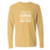 16x20 PRINT AREA Comfort Colors Long Sleeve T-Shirt Thumbnail