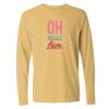 16x20 PRINT AREA Comfort Colors Long Sleeve T-Shirt Thumbnail