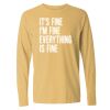 16x20 PRINT AREA Comfort Colors Long Sleeve T-Shirt Thumbnail