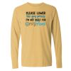 16x20 PRINT AREA Comfort Colors Long Sleeve T-Shirt Thumbnail