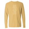 16x20 PRINT AREA Comfort Colors Long Sleeve T-Shirt Thumbnail