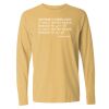 16x20 PRINT AREA Comfort Colors Long Sleeve T-Shirt Thumbnail