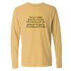 16x20 PRINT AREA Comfort Colors Long Sleeve T-Shirt Thumbnail