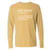16x20 PRINT AREA Comfort Colors Long Sleeve T-Shirt Thumbnail