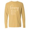 16x20 PRINT AREA Comfort Colors Long Sleeve T-Shirt Thumbnail
