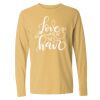 16x20 PRINT AREA Comfort Colors Long Sleeve T-Shirt Thumbnail