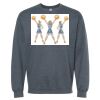 16x20 PRINT AREA Softstyle® Midweight Crewneck Sweatshirt Thumbnail