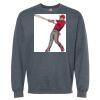 16x20 PRINT AREA Softstyle® Midweight Crewneck Sweatshirt Thumbnail