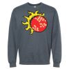 16x20 PRINT AREA Softstyle® Midweight Crewneck Sweatshirt Thumbnail