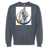16x20 PRINT AREA Softstyle® Midweight Crewneck Sweatshirt Thumbnail