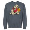 16x20 PRINT AREA Softstyle® Midweight Crewneck Sweatshirt Thumbnail
