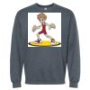 16x20 PRINT AREA Softstyle® Midweight Crewneck Sweatshirt Thumbnail