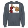 16x20 PRINT AREA Softstyle® Midweight Crewneck Sweatshirt Thumbnail