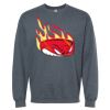 16x20 PRINT AREA Softstyle® Midweight Crewneck Sweatshirt Thumbnail