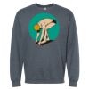 16x20 PRINT AREA Softstyle® Midweight Crewneck Sweatshirt Thumbnail
