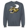 16x20 PRINT AREA Softstyle® Midweight Crewneck Sweatshirt Thumbnail