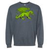 16x20 PRINT AREA Softstyle® Midweight Crewneck Sweatshirt Thumbnail