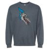 16x20 PRINT AREA Softstyle® Midweight Crewneck Sweatshirt Thumbnail