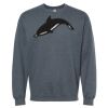 16x20 PRINT AREA Softstyle® Midweight Crewneck Sweatshirt Thumbnail