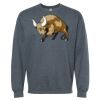16x20 PRINT AREA Softstyle® Midweight Crewneck Sweatshirt Thumbnail