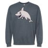 16x20 PRINT AREA Softstyle® Midweight Crewneck Sweatshirt Thumbnail
