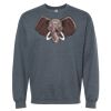 16x20 PRINT AREA Softstyle® Midweight Crewneck Sweatshirt Thumbnail