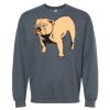 16x20 PRINT AREA Softstyle® Midweight Crewneck Sweatshirt Thumbnail