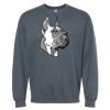 16x20 PRINT AREA Softstyle® Midweight Crewneck Sweatshirt Thumbnail
