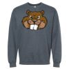 16x20 PRINT AREA Softstyle® Midweight Crewneck Sweatshirt Thumbnail