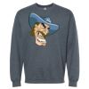 16x20 PRINT AREA Softstyle® Midweight Crewneck Sweatshirt Thumbnail