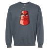 16x20 PRINT AREA Softstyle® Midweight Crewneck Sweatshirt Thumbnail