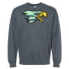 16x20 PRINT AREA Softstyle® Midweight Crewneck Sweatshirt Thumbnail