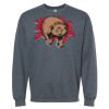 16x20 PRINT AREA Softstyle® Midweight Crewneck Sweatshirt Thumbnail