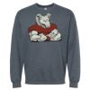 16x20 PRINT AREA Softstyle® Midweight Crewneck Sweatshirt Thumbnail