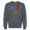 16x20 PRINT AREA Softstyle® Midweight Crewneck Sweatshirt Thumbnail