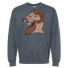 16x20 PRINT AREA Softstyle® Midweight Crewneck Sweatshirt Thumbnail