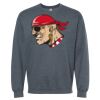 16x20 PRINT AREA Softstyle® Midweight Crewneck Sweatshirt Thumbnail