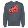 16x20 PRINT AREA Softstyle® Midweight Crewneck Sweatshirt Thumbnail
