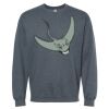 16x20 PRINT AREA Softstyle® Midweight Crewneck Sweatshirt Thumbnail