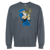 16x20 PRINT AREA Softstyle® Midweight Crewneck Sweatshirt Thumbnail