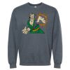 16x20 PRINT AREA Softstyle® Midweight Crewneck Sweatshirt Thumbnail