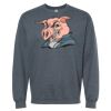 16x20 PRINT AREA Softstyle® Midweight Crewneck Sweatshirt Thumbnail