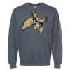 16x20 PRINT AREA Softstyle® Midweight Crewneck Sweatshirt Thumbnail