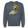 16x20 PRINT AREA Softstyle® Midweight Crewneck Sweatshirt Thumbnail
