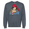 16x20 PRINT AREA Softstyle® Midweight Crewneck Sweatshirt Thumbnail