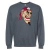 16x20 PRINT AREA Softstyle® Midweight Crewneck Sweatshirt Thumbnail