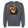 16x20 PRINT AREA Softstyle® Midweight Crewneck Sweatshirt Thumbnail
