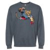 16x20 PRINT AREA Softstyle® Midweight Crewneck Sweatshirt Thumbnail