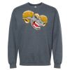 16x20 PRINT AREA Softstyle® Midweight Crewneck Sweatshirt Thumbnail